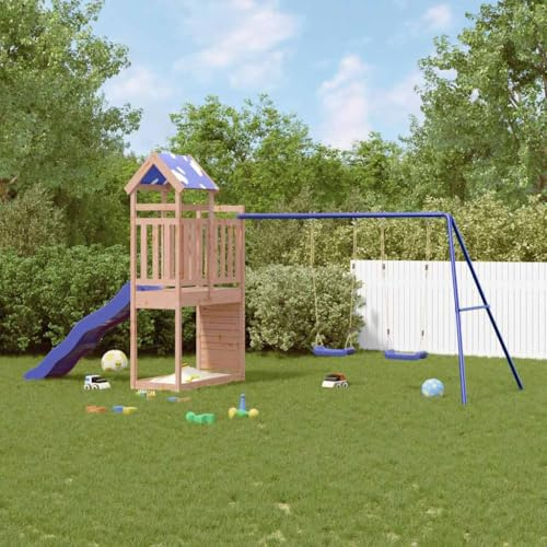 ChicAbode Spielturm Massivholz Douglasie