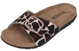 Rohde Damen Pantoletten RODIGO-D 5896-72 mocca, Größe:41 EU