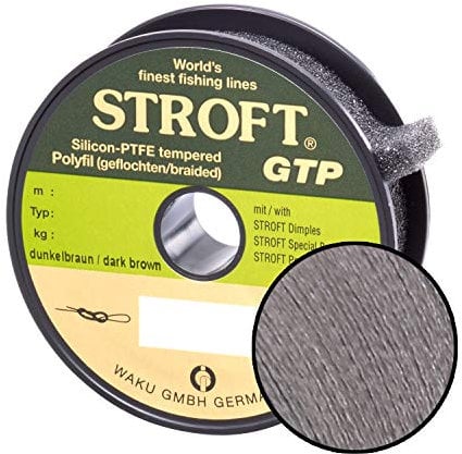 WAKU Schnur STROFT GTP Typ R Geflochtene 100m hellgrau R05-0,110mm-3,5kg