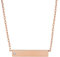 Fossil Collier Pour Femmes, 40.6 Cm De Longueur, 5.1 Cm D'Extension Collier En Acier Inoxydable Or Rose, JOF00435791