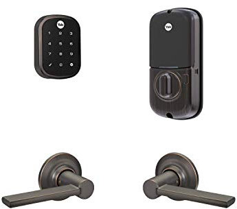 Yale Assure Lock SL avec Z-Wave avec levier Valdosta – Fonctionne avec Ring Alarm, Smartthings et Wink