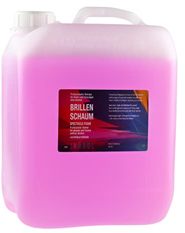 Sambol Brillenschaum 5 Liter Nachfüllkanister - ohne Alkohol ohne Silikon - pH-neutral - gebrauchsfertig