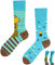 TODO Colours Lustige Socken mit Motiv - Mehrfarbige, Bunte, Verrückte für Herren und Damen (39-42, Bienen auf Wiese)