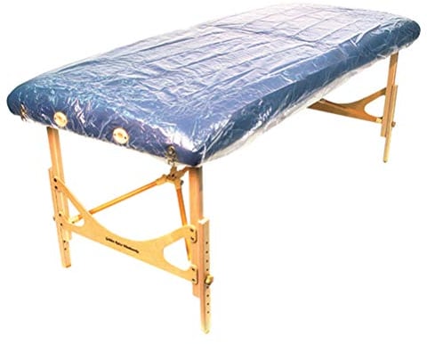 Stecto Lot de 200 housses de protection jetables, en plastique non toxique, pour canapé, table de salon de beauté, massage, tatouage, hôtels (90 x 180 cm)