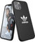 adidas Phone Case Designed for iPhone 12 Pro Max Drop Tested Cases Shockproof Raised Edge Originals Protective Cover Black/White