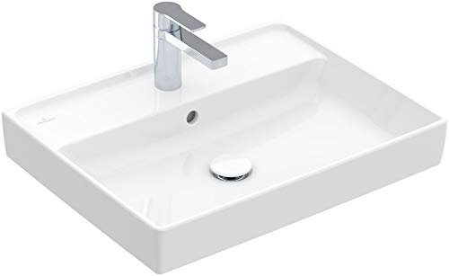 VB Collaro Waschtisch 4A336G 600x470mm Eckig m Überl Weiß Alpin CeramicPlus