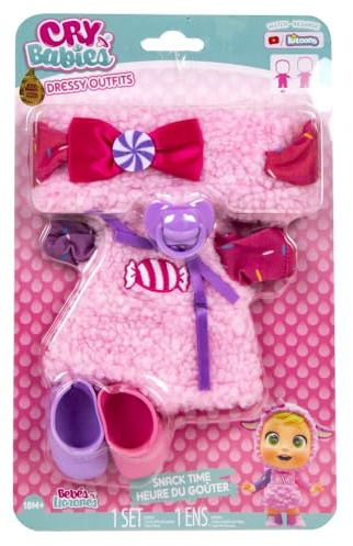 IMC Toys Baby Tränen Dressy Outfits, Spielzeug, Mehrfarbig (83103)