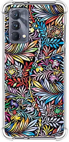 Tumundosmartphone Funda Silicona Antigolpes para Realme GT Master Edition diseño Flores 04 Dibujos