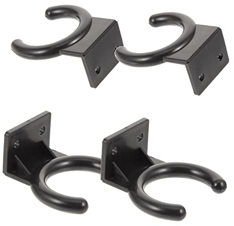 Vaguelly 4 Stück Mikrofonhaken Wand-Mikrofonhalter Nur Mikrofonklemme Kabellose Mikrofone Kleiderständer Ständer Kleiderbügel Mikrofonaufhänger Heimkabel Kunststoff Die Schaukel