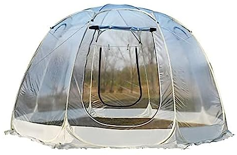 Pop-Up-Pavillon Mit Blasenzelt, Warmer Wintergarten Im Winter, Iglu-Kuppel, Gartenterrasse, Überdachung Für 5–8 Personen, Große Sofort-Gewächshaus-Wetterkapsel
