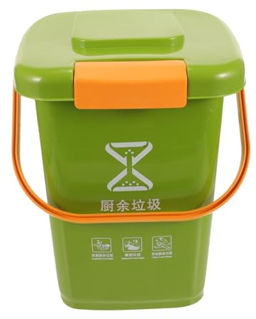 MAGICLULU Bote De Basura Reciclado Escritorio Pequeño Bote De Basura Cuarto De Baño Bote De Basura Cesta De Residuos De Cocina Cubo De Basura De Maquillaje Cubo De Basura Industrial Pequeña