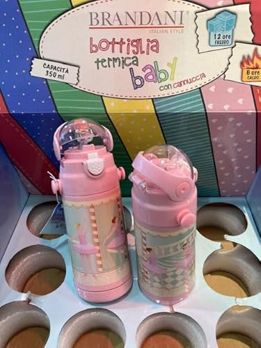 bottiglia termica(borraccia) baby in acciaio (ballerine)