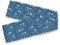 Blue and White Floral Rose Gold Table Runner, 13x70inches, Party Decorations Reusable Plaid Table Runner 70 Long