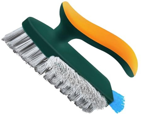 FOMIYES multifunktionale Reinigungsbürste Fugenbürste eng Rillenspaltreinigungswerkzeuge Fugenreiniger-Griffbürste Reinigungsbürste für Tote Ecken Polypropylen Dark Green