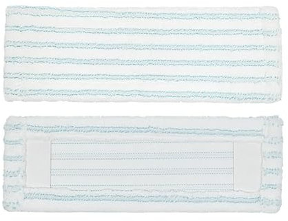 2Pcs Replacement Head for Flat Mop Microfiber Floor Mop Accessories for Leifheit Profi XL