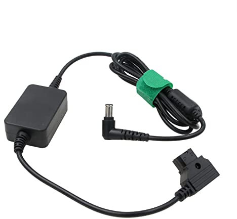 HangTon Stromkabel für Sony FX6 FX9 Kamera, V-Mount D-Tap auf DC-Lauf, geregelte Spannung 19,5 V, 90 cm