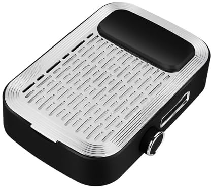 Aspirateur Ongle, Aspirateur professionnel sans fil, haute puissance, Recharable, 80W, Machine de collecte de poussière for ongles
