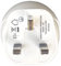 Adaptateur De Voyage France Vers Grande Bretagne GB / Angleterre / UK - Gamme Bulle- BB0165 - LTE Design - Leach Travel Europe