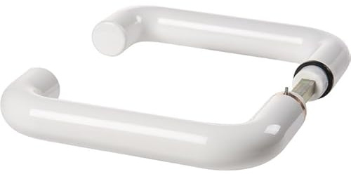 Normbau NY94F Türstütze, doppelt verstärkt, quadratisch, 7 mm, Weiß