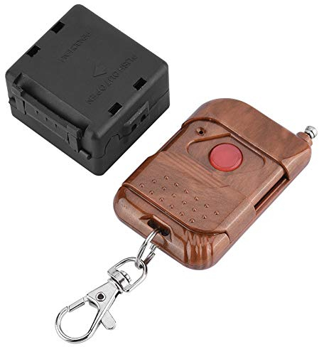 Zerone Relaisschalter 12 V, Einzelschalter, multifunktional, 433 MHz, für Fernbedienung