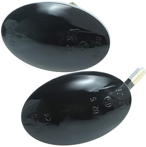 LED Seitenblinker kompatibel mit Opel Astra F, Corsa B + C, Tigra, Meriva A schwarz getönt smoked
