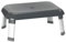 WENKO Badschemel Secura Premium - Tritthocker, bis 130 kg Tragkraft, Polypropylen, 46.5 x 20 x 36 cm, Anthrazit, Grau