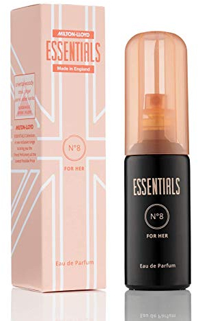 MILTON-LLOYD ESSENTIALS No 8 Perfume for Women. 50ml Eau de Parfum. Luxury Fragrance - Ladies Perfume, Long Lasting Womens Perfumes by Milton-Lloyd