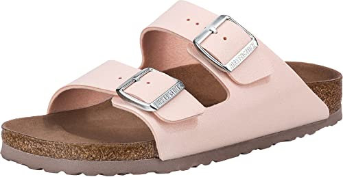 BIRKENSTOCK Damen Arizona Vegan Slides Sandalen Rosa 36 EU