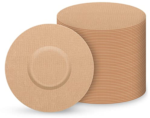 MEDMAX CGM Patches für Freestyle Libre & Medtronic Guardian (25 Stück), schweißbeständig wasserdicht atmungsaktiv hautfreundlich latexfrei selbstklebende Patches, CGM Patches, (Beige)