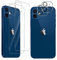 Pkila [2 Pack Back Screen Protector for iPhone 12 + [2 Pack] iPhone 12 Camera Lens Protector [9H Hardness Temepred Glass Anti-Fingerprint Back Film]