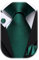 Hi-Tie Herren Krawatte Schwarz Paisley/Plaid/Streifen/Einfarbig Krawatten Set Einstecktuch Manschettenknöpfe Business Formal Hochzeit Meeting Geschenkbox,Dunkelgrün