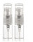 CMJ™ 2 x 2ml CLEAR Glass Spray Bottles Atomiser Travel Perfume Liquid Sample Atomizer UK SELLER