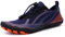 Teechodina Unisex Traillaufschuhe Herren Damen Wanderschuhe Barfußschuhe Laufschuhe Knit Sneaker Fitnessschuhe Fivefinger Zehenschuhe, Dunkelblau M, 44
