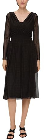 s.Oliver Meshkleid mit Smok-Detail