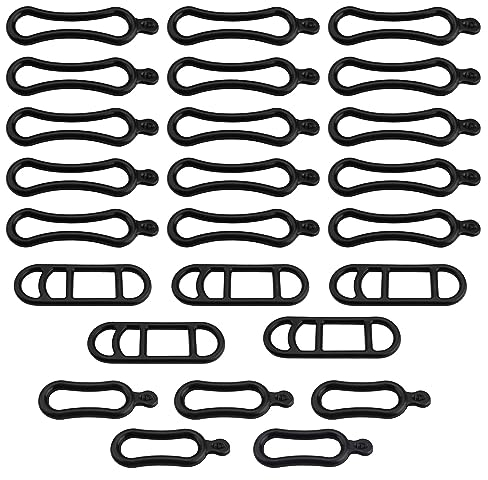 SPRHR 25 Stück Fahrradlicht Gummiband Ersatz, Fahrradlicht Elastikband, Fahrrad Silikon Festgurt, Verschleißfest, Fahrradlicht Halterung Geeignet zum Halten von Fahrradlichtern