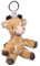 Wrendale Designs by Hannah Dale Camilla' Giraffe Plüschfigur Schlüsselanhänger, Camilla, One size