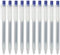 Moma Muji Smooth Writing Gel Ink Ballpoint Pen Knock Type, Blue 0.5 mm (Japan Import)