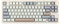 EPOMAKER Galaxy70 Aluminium Mechanische Gaming-Tastatur Kabellos, Thocky Hot Swap Gaming-Tastatur 75%, Bluetooth/2.4GHz/USB, Programmierbare Tasten & RGB (Weiß Grau, Zebra Linear Switch)