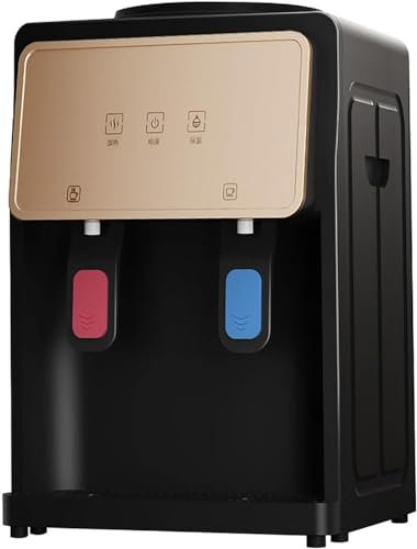 Electric Home - Dispensador de agua para encimera de carga superior con agua fría y caliente, seguro para evitar quemaduras en seco, se puede combinar arbitrariamente con agua embotellada