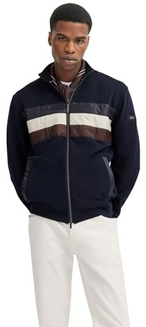 bugatti Herren Sweatjacke 8750-75122C | modern, Reißverschluss, Baumwolle, bequem, sportlich, elegant, klassisch