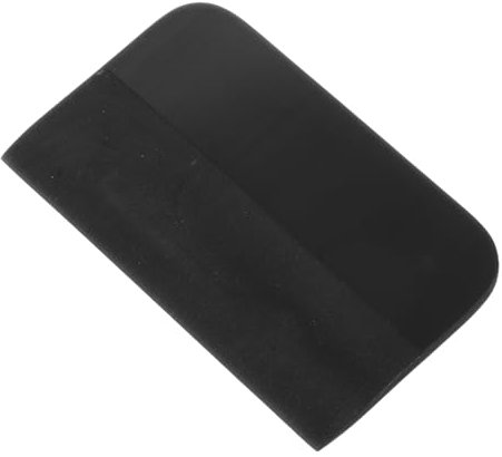 SOLUSTRE Car Clothes Scraper Cupid Cars Tape Shot Glasses Tassel Rhinestone Application Squeegee Vinyl Cleaning Tint Auto Handheld Vehicle Soft Applicator Window Tool Film Tpu Black