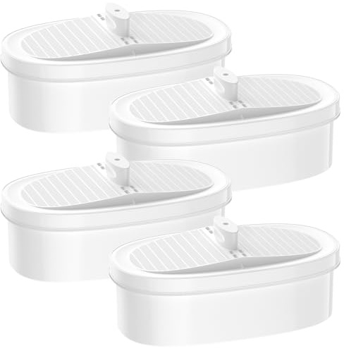 VILLAPOOL 4 Ersatz-Wasserfilter für Waterdrop WD-PF-01A Plus | Kompatibel mit allen Waterdrop Tank-Filtrationssystemen. NSF, reduziert Chlor und Metalle.