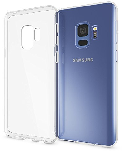 NALIA Handyhülle kompatibel mit Samsung Galaxy S9, Soft Slim TPU Silikon Case Cover Crystal Clear Schutzhülle Dünn Durchsichtig, Etui Handy-Tasche Backcover Transparent, Phone Schutz Bumper