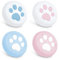 Geekshare 4 Stück Cat Paw Daumengriff Set Joystick Caps für Switch Pro Xbox One Controller PS4 Game Zubehör Thumbstick Button, Color 01-Switch Pro/PS4