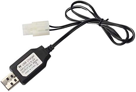 Mya Câble De Charge Batterie USB Chargeur Ni-CD Batteries Ni-MH Pack KET-2P Plug Adaptateur 9.6V 250mA Sortie Jouets Voiture