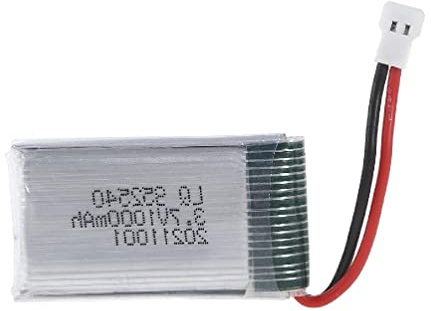 Batterie de Protection de Court-Circuit 952540 1000MAH pour Syma X5 X5C X5SC X5SW TK M68 Quadcoptère Pièces Rechargeables Portable LI-PO Chargeur de Batterie 3.7V 1000mAh Testeur de Cordon RC Drones