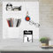 Peaceharmo Werkzeugwand-Sets, Stecktafel-DIY-Wandpaneel-Kit Lochplatte Wandhalterung für Werkstatt, Tools Organizer für Garage Küche Wohnzimmer Lochbrett Wandhalterung Werkzeug Organizer (Weiss)