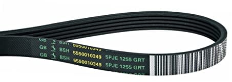 easyPART Kompatibel/Ersatz für BOSCH 00439490 PolyV Keilrippenriemen Keilriemen Waschmaschine Riemen 1255 PJ5 E Siemens Balay Constructa Neff ua Quelle Privileg Matura Neckermann Lloyds Siwamat Wfo