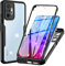 Coque pour Xiaomi Redmi Note 10 Pro (Pas pour Note 10), Transparent Housse avec Protection écran, 360 Degrés Double Protection Antichoc Coque Silicone Intégrale Etui pour Redmi Note 10 Pro / Pro Max