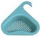 QOKLIYUI Escurridor de fregadero de cocina de plástico con forma de Animal, colador Triangular Adorable para restos de filtro, escurridor interior, Azul
